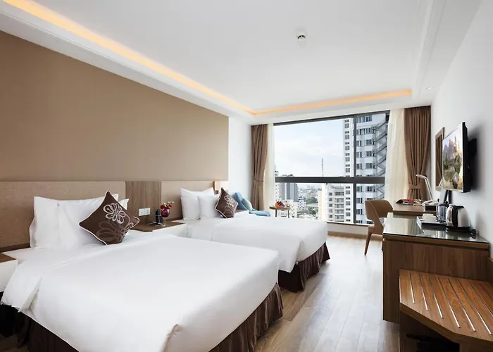 Deluxe Zimmer mit zwei Einzelbetten