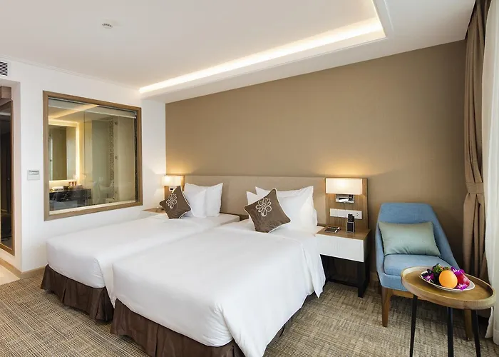 Deluxe Zimmer mit zwei Einzelbetten